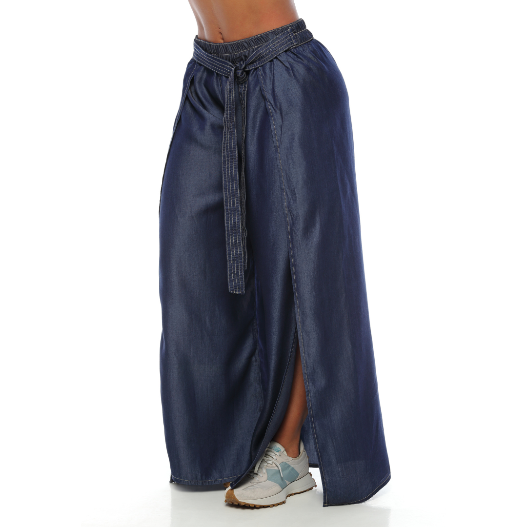 Pantalón relax en tencel - Ref:10518