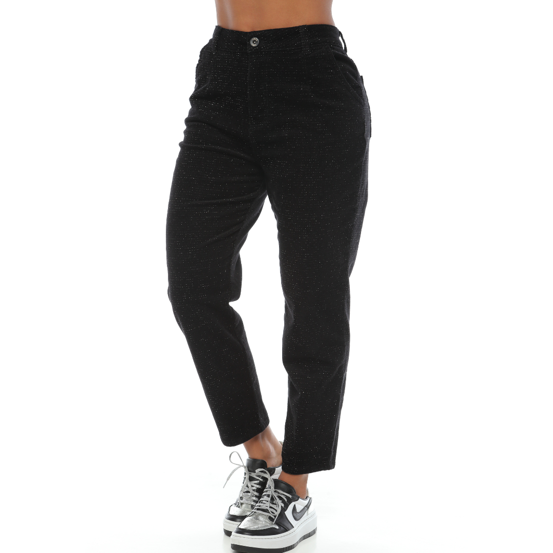 Corduroy slouchy negro - Ref:10536