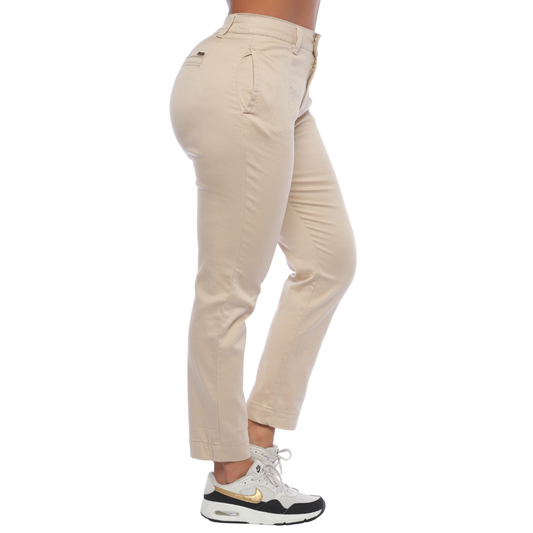 Slouchy caqui en drill - Ref:10845