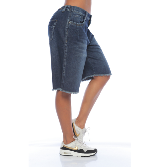 Bermuda larga en denim - Ref:10952