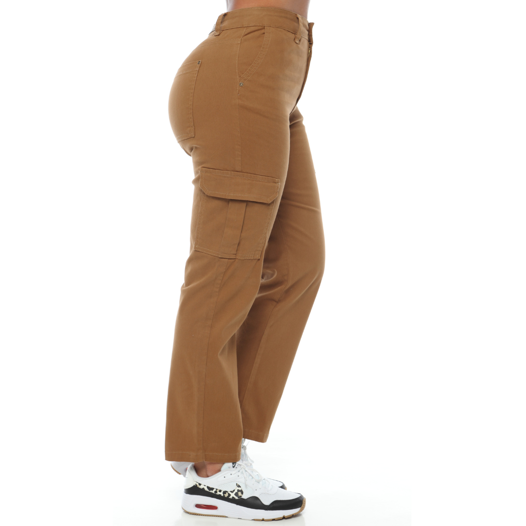 Pantalón cargo ocre - Ref:10485