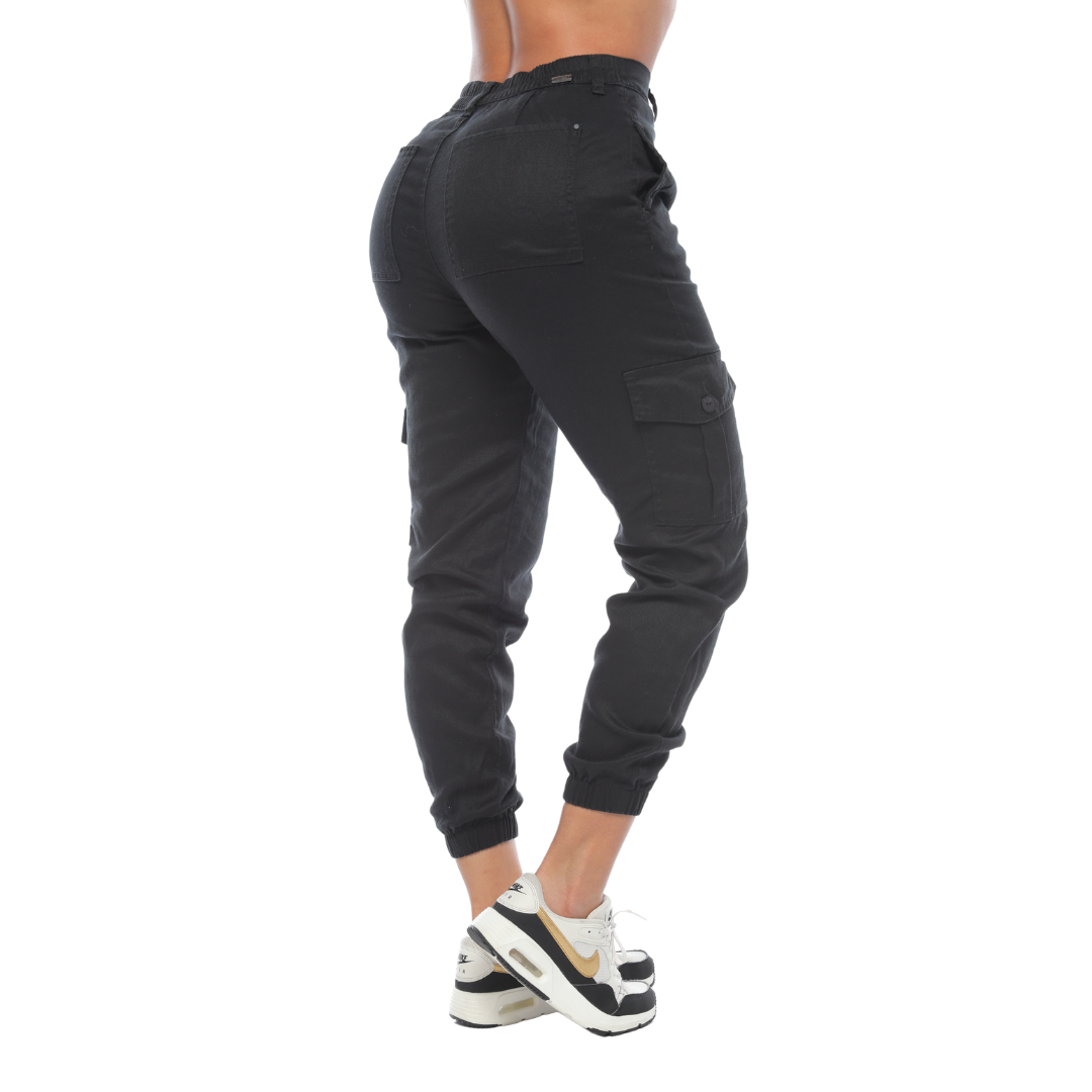 Jogger cargo negro - Ref:10741