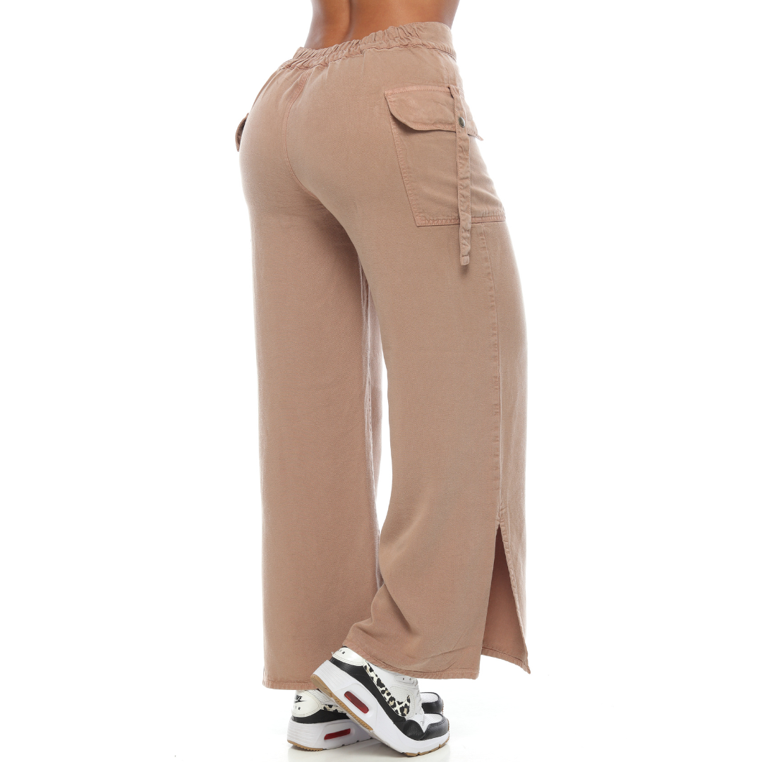 Pantalón cargo caqui - Ref:10510