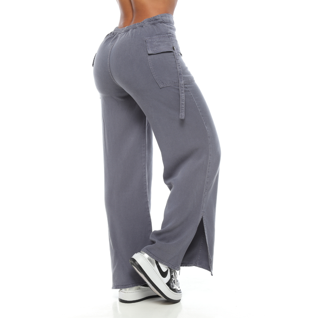 Pantalón cargo gris - Ref:10510