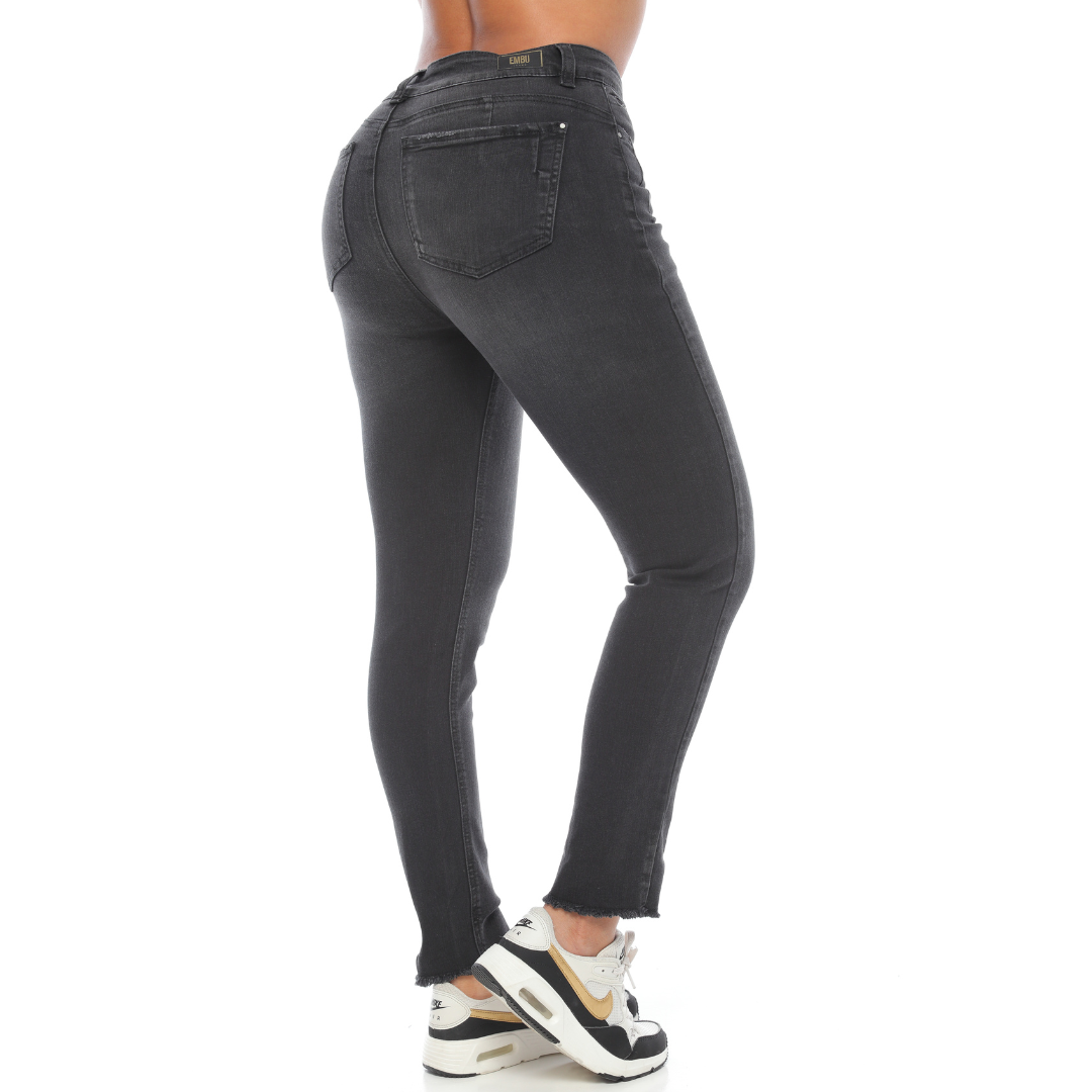 Jean skinny gris- Ref:10720