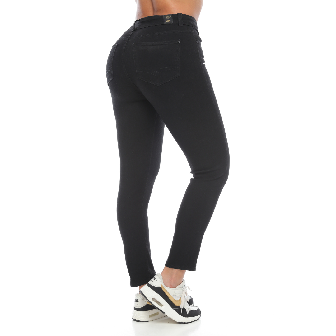 Jean skinny negro - Ref:10728