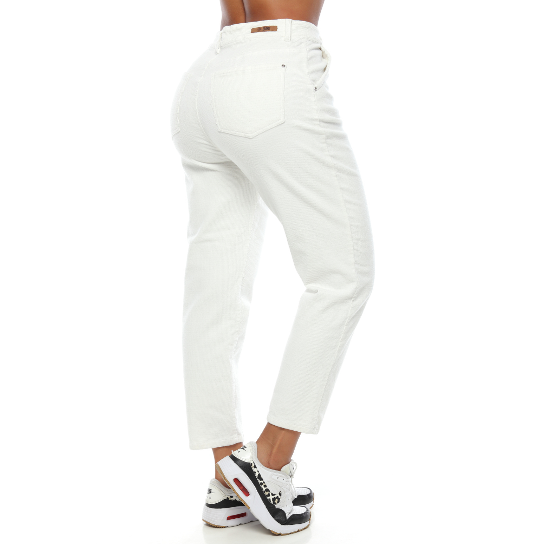 Corduroy slouchy blanco - Ref:10536