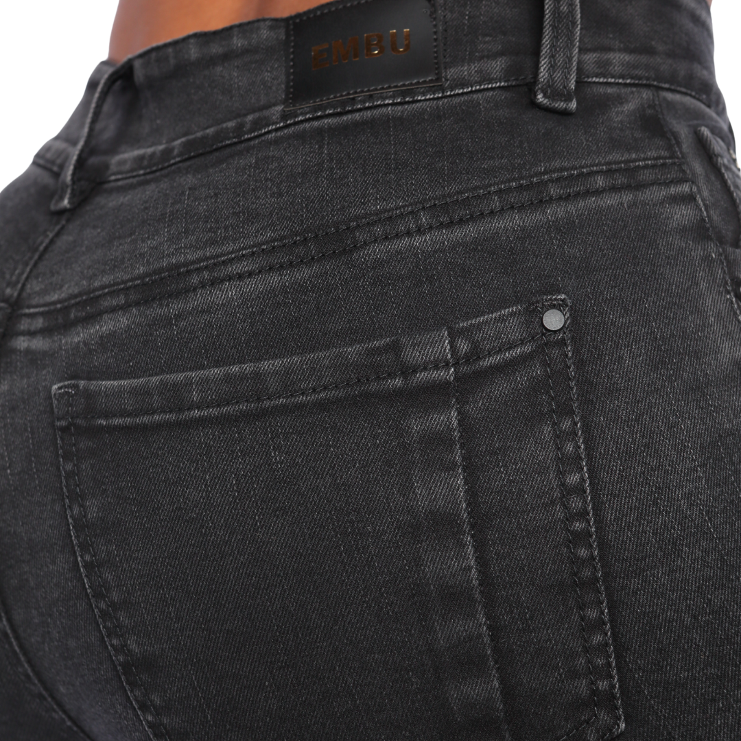 Jean bota ancha gris - Ref:10819