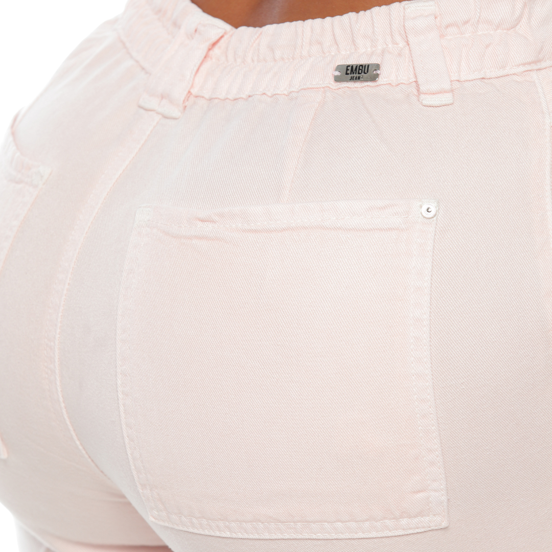 Slouchy palo de rosa en tencel - Ref:10606