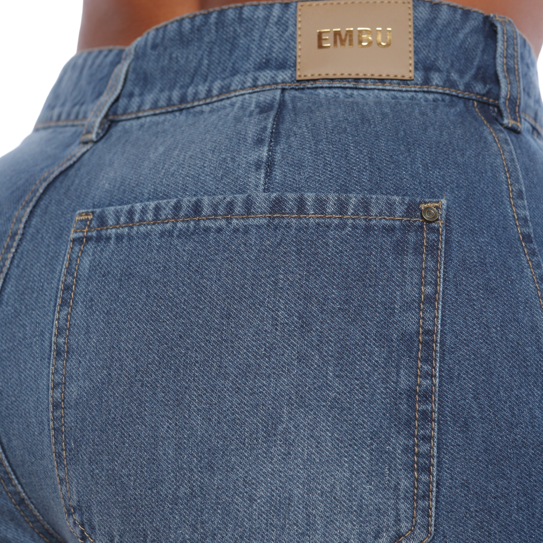 Bermuda en denim - Ref:10853