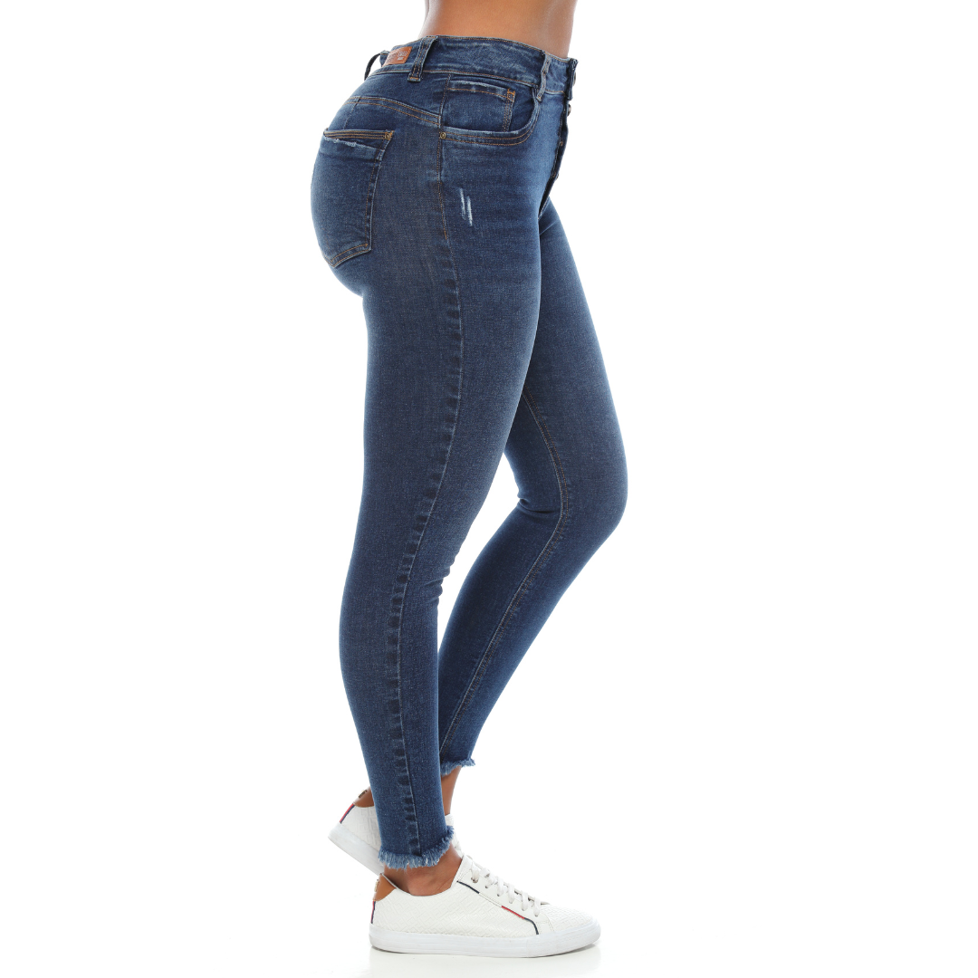 Jean skinny 4 botones - Ref:10377