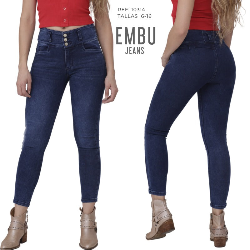 Jeans tono oscuro