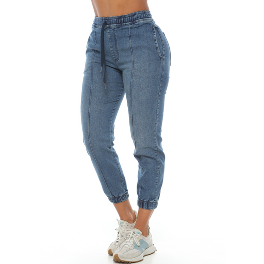 Jogger en denim - Ref:10695