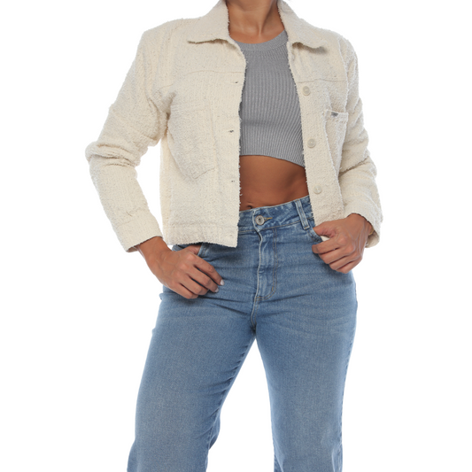 Chaqueta marfil - Ref:20093