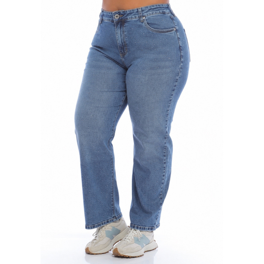 Jean mom recto curvy - Ref:10965