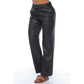Pantalón mom recto negro - Ref:10890