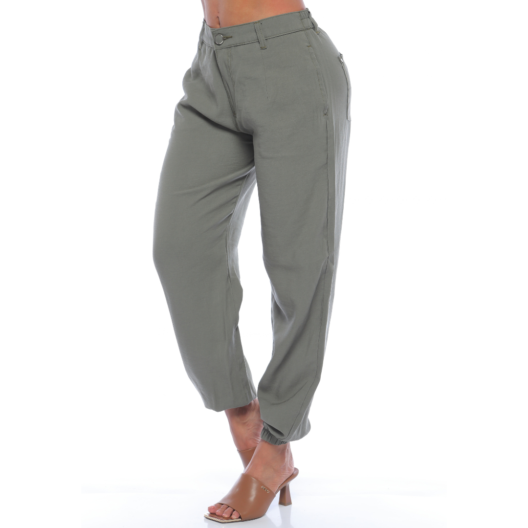 Pantalón jogger verde - Ref:10972