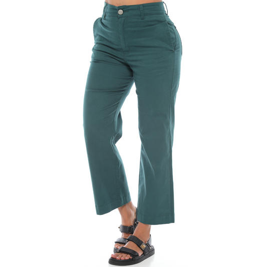 Culotte verde en drill - Ref:10649