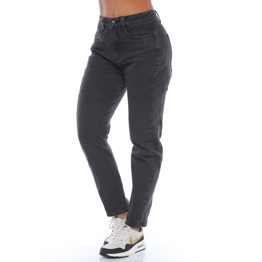 Jean barrel gris - Ref:10902