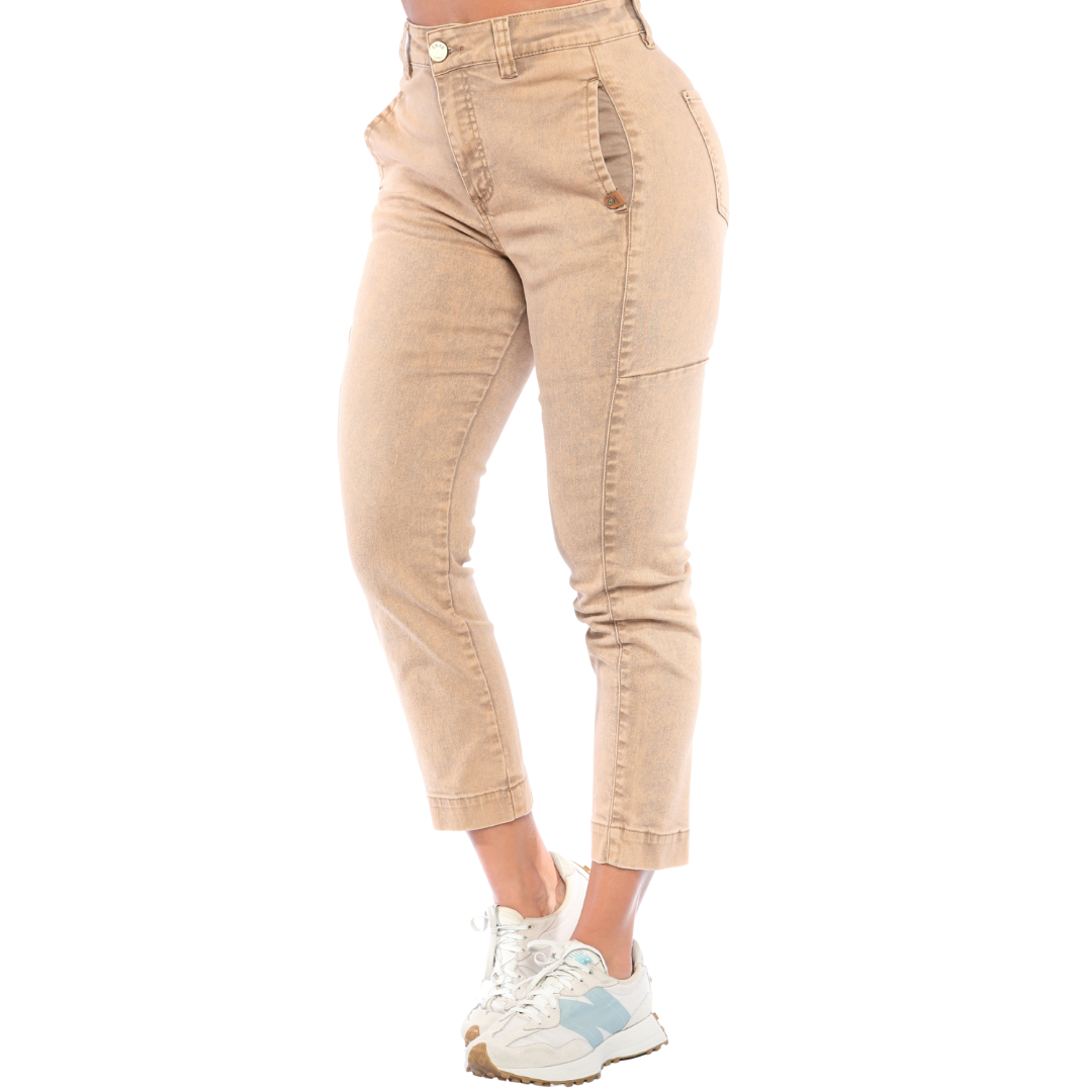 Pantalón slouchy caramelo - Ref:10803