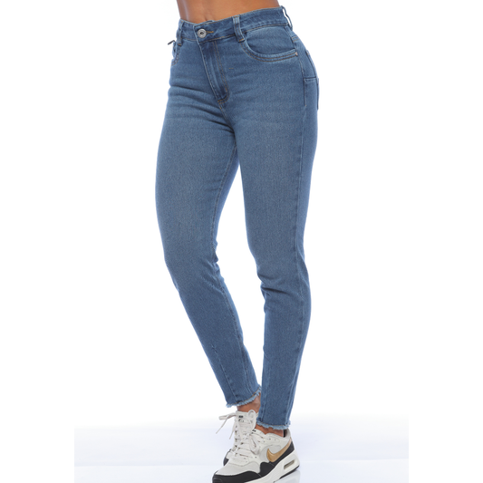 Jean skinny bordado - Ref:10954