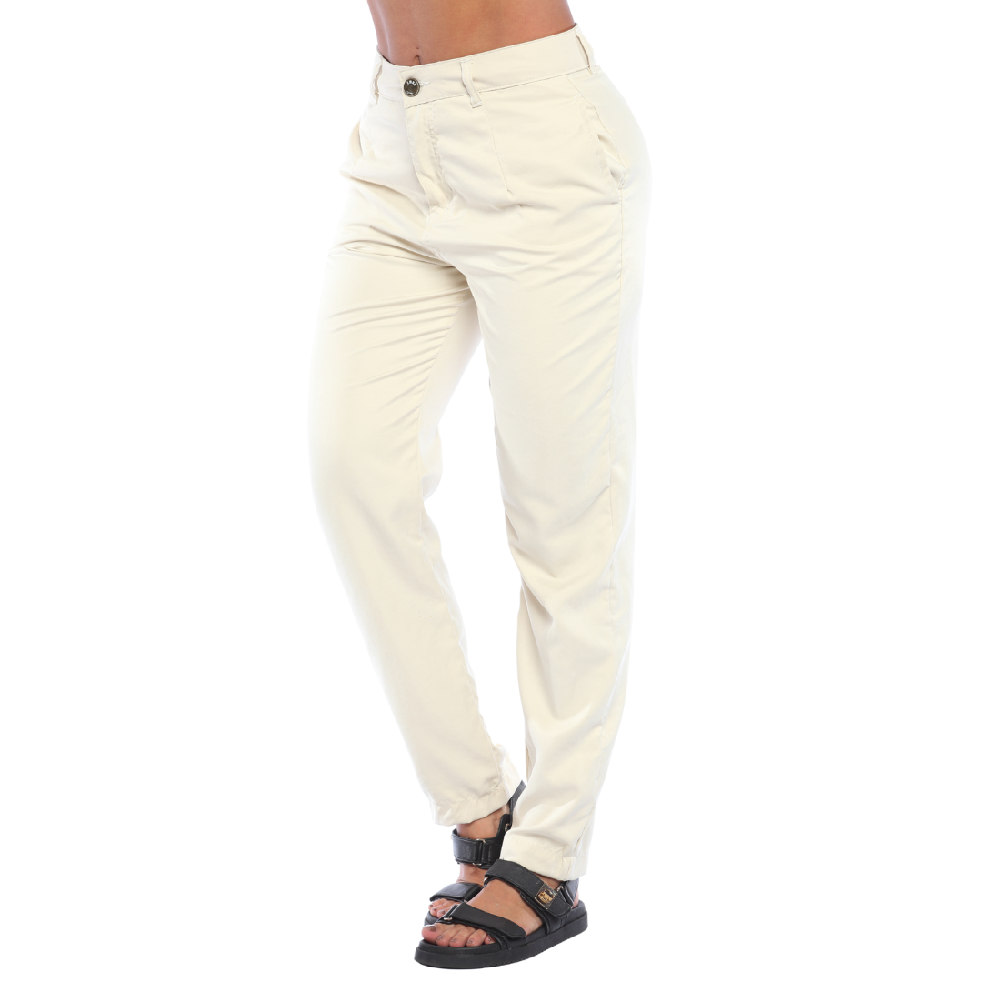 Pantalón slouchy beige - Ref:10769