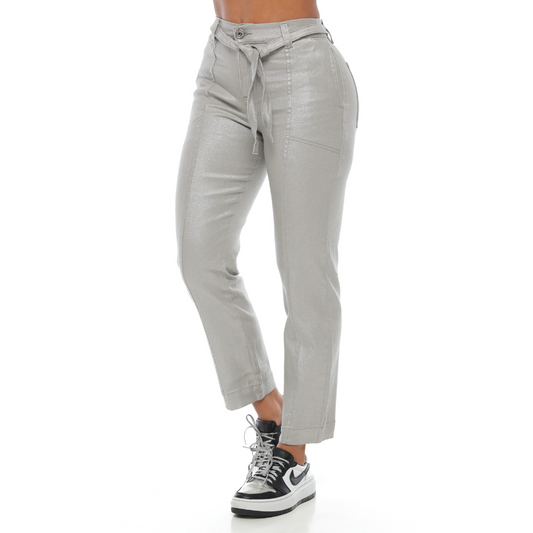 Pantalón slouchy gris - Ref:10633