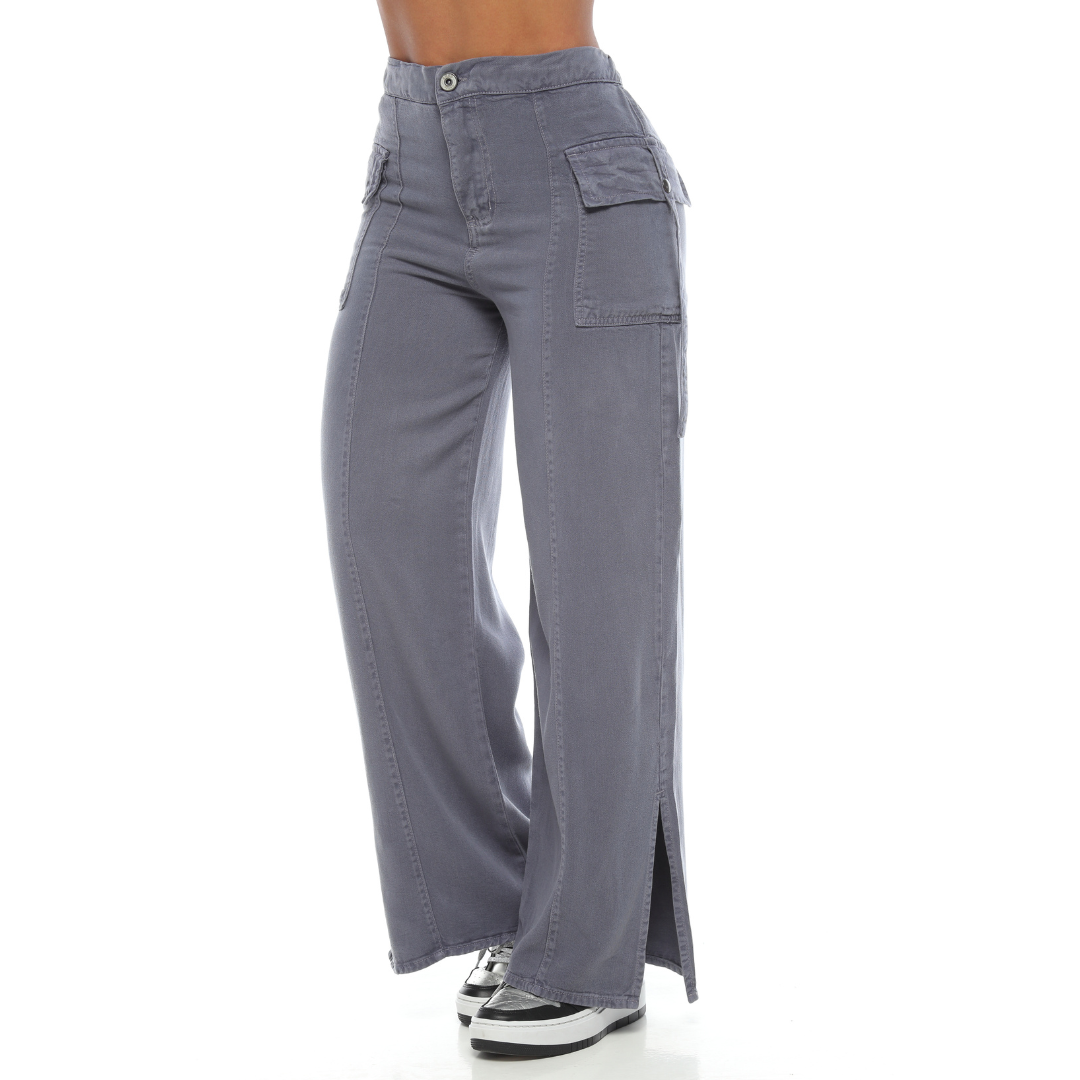 Pantalón cargo gris - Ref:10510