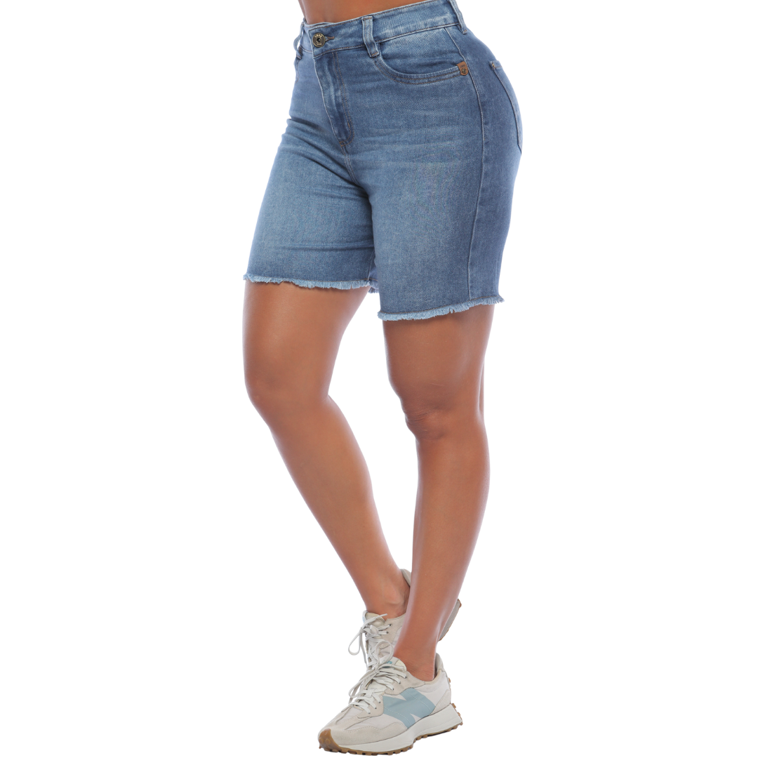 Bermuda en denim - Ref:10858