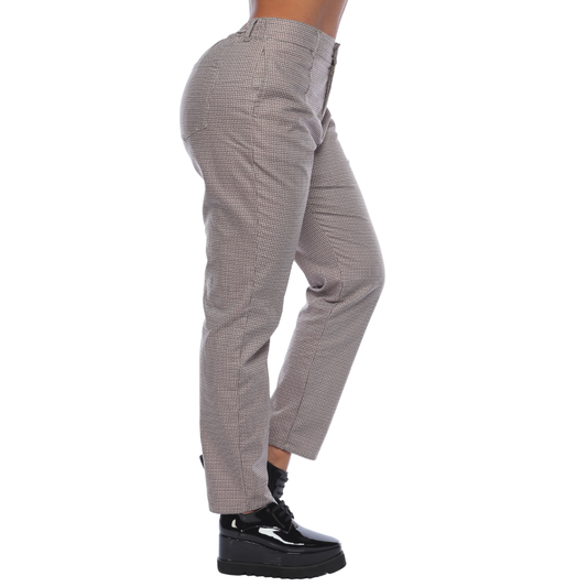 Pantalón slouchy café - Ref:10871