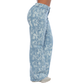Jean mom flare estampado - Ref:10879