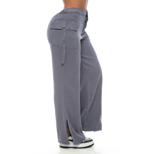 Pantalón cargo gris - Ref:10510