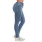 Jean skinny con apliques - Ref:10823