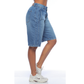 Bermuda larga en denim - Ref:10960