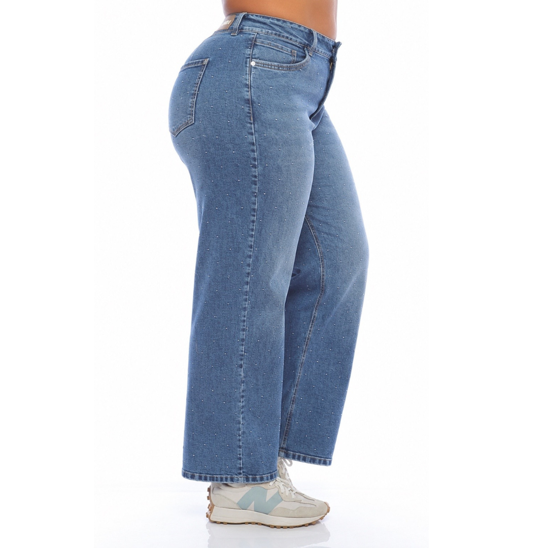 Jean mom recto curvy - Ref:10965