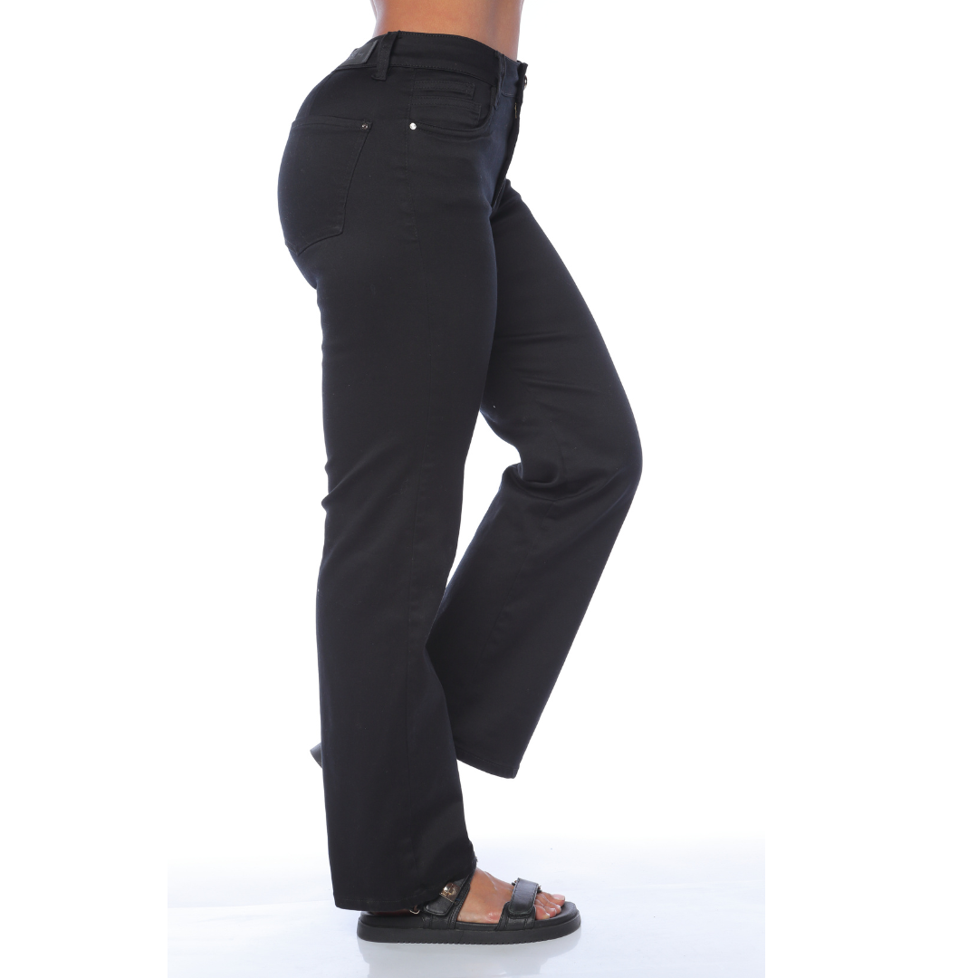 Straight negro en drill - Ref:10956