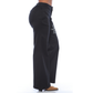 Pantalón mom recto bordado - Ref:10948