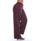 Wide leg en tencel vino - Ref:10979
