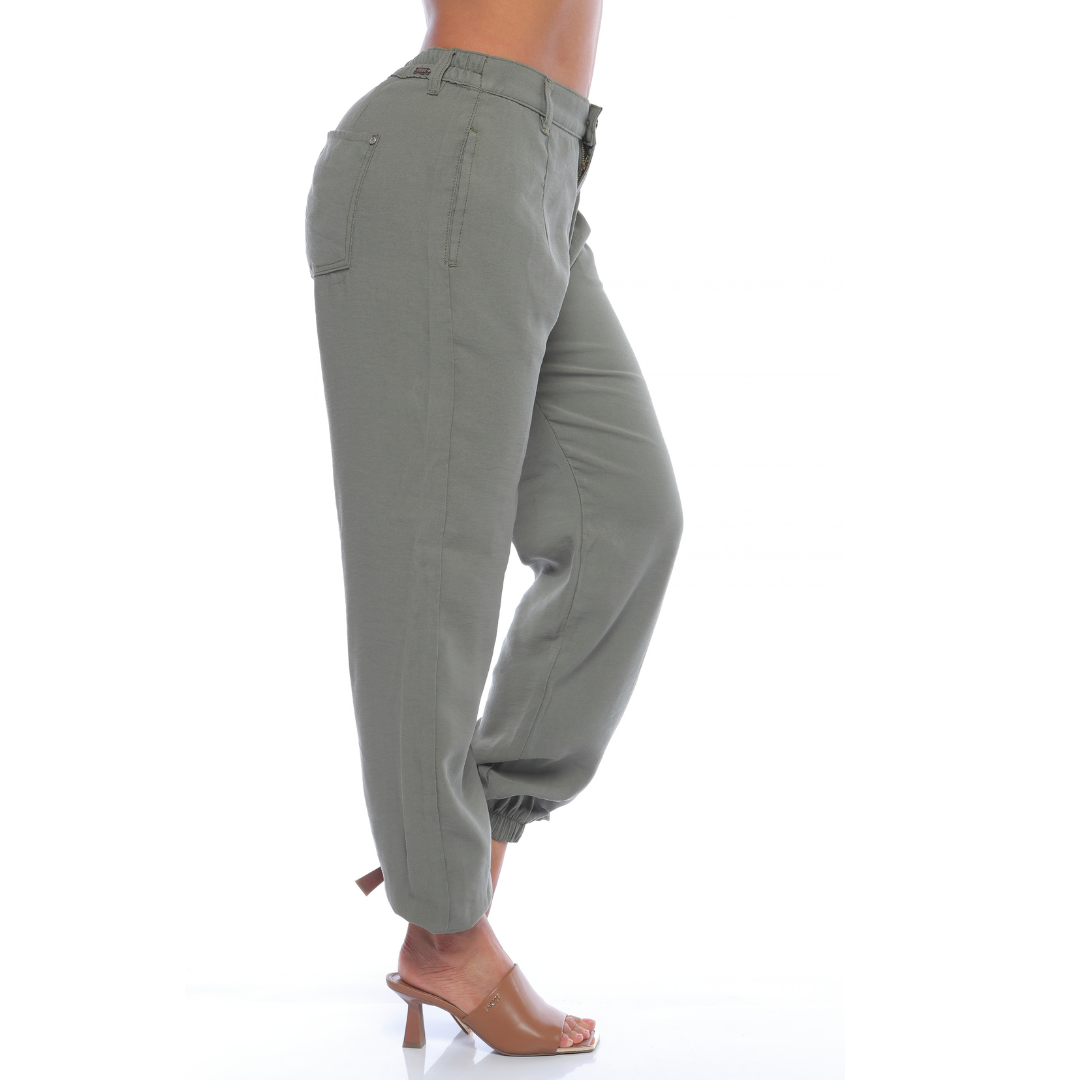 Pantalón jogger verde - Ref:10972