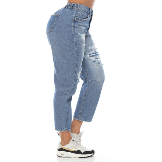 Jean mom fit - Ref:10678