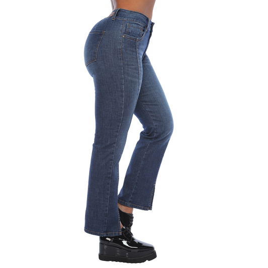 Jean straight cropped - Ref:10883