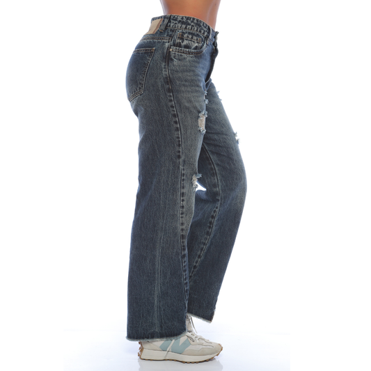 Jean mom recto - Ref:10908