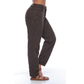 Mom fit con textura café - Ref:10929