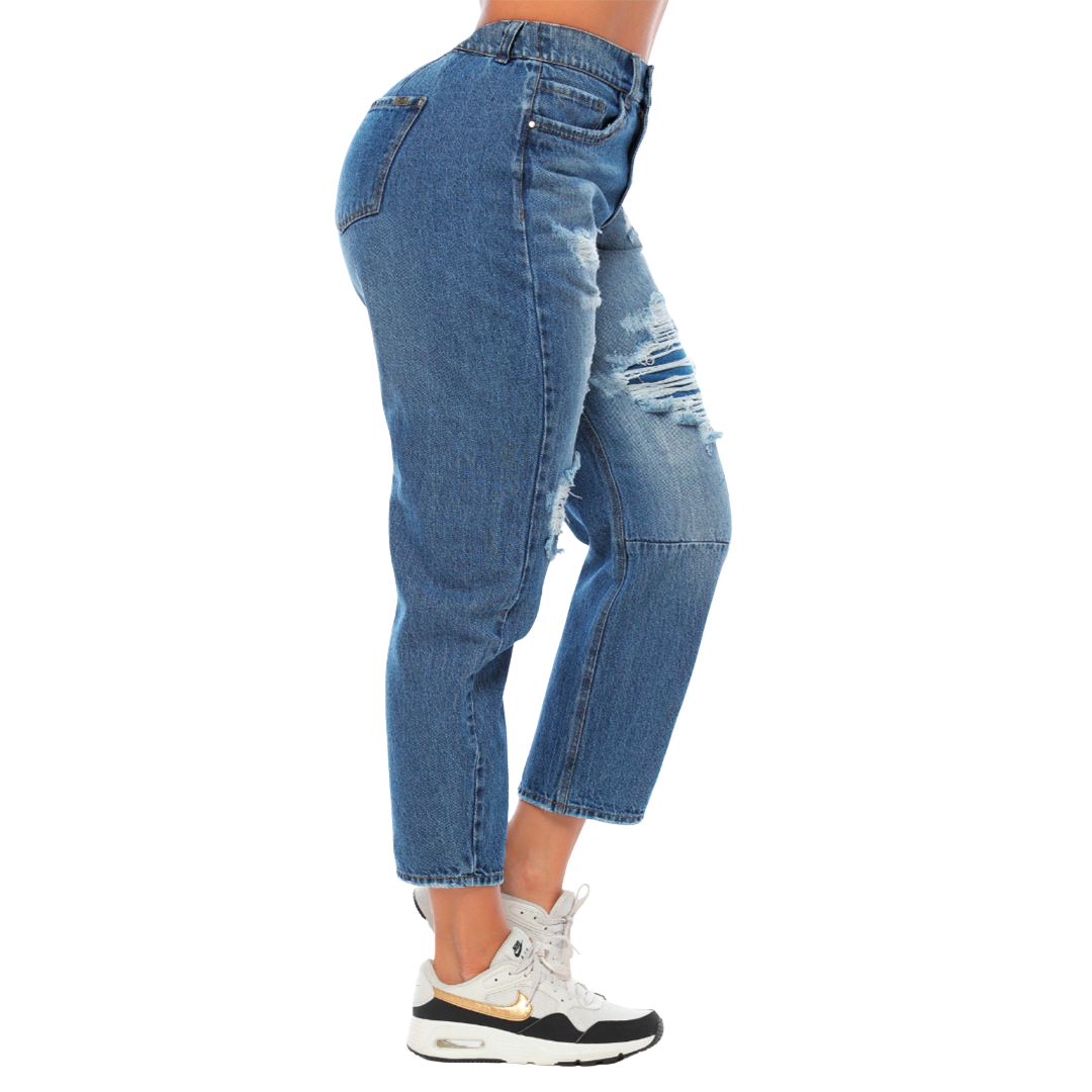 Jean mom fit con destroyer - Ref:10820