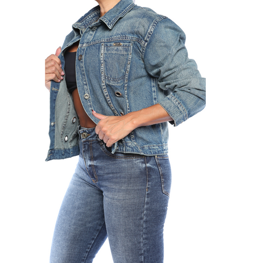 Chaqueta con ojaletes - Ref:20085