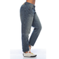 Jean barrel con proceso dirty - Ref:10983