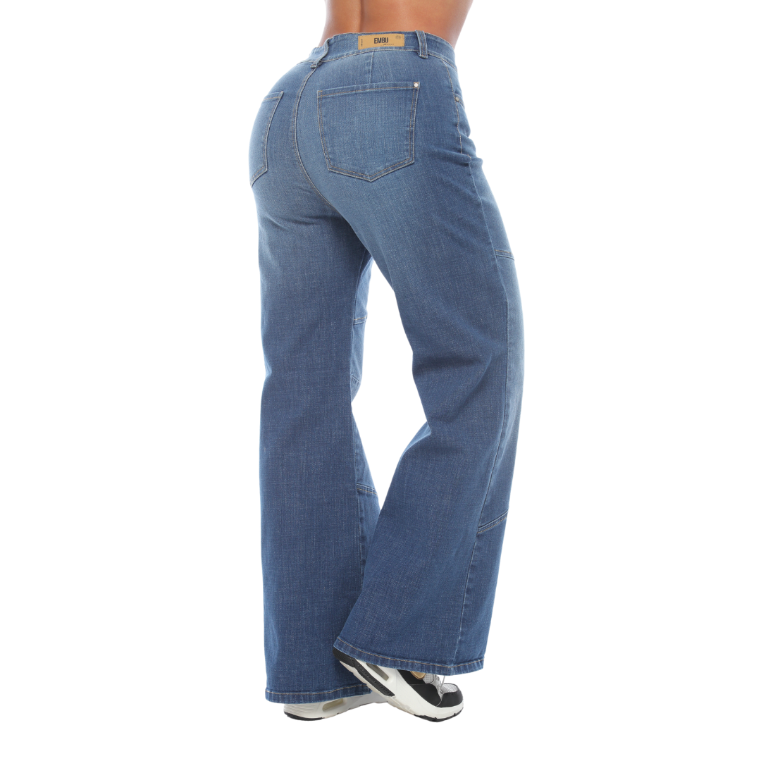 Jean mom flare - Ref:10773