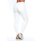 Skinny blanco con apliques - Ref:10818