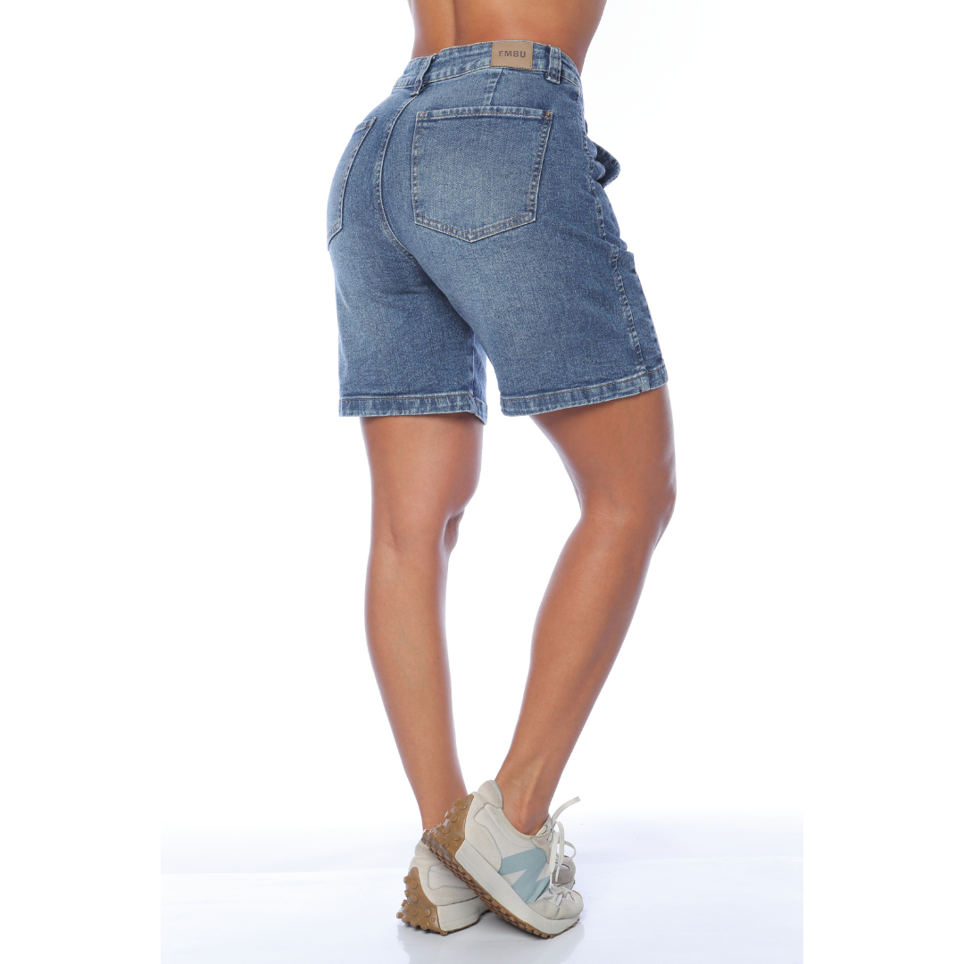 Bermuda en denim - Ref:10957