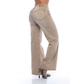 Pantalón wide leg café - Ref:11021